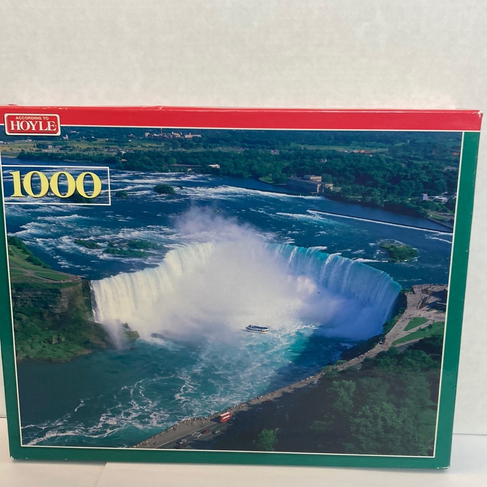 Vintage Hoyle 1000 Piece Puzzle Sealed Niagara Falls Ontario Canada
